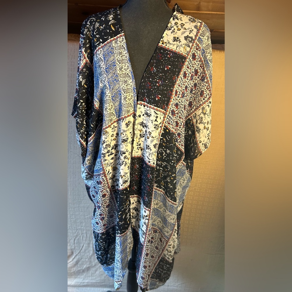 Sheer Kimono Plus Size